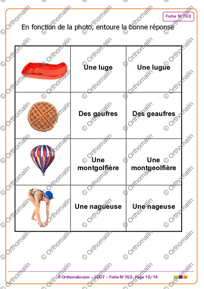 Page 10 de la fiche