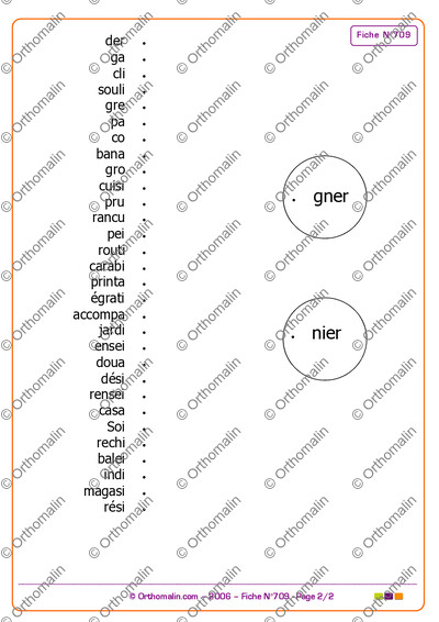 Page 2 de la fiche