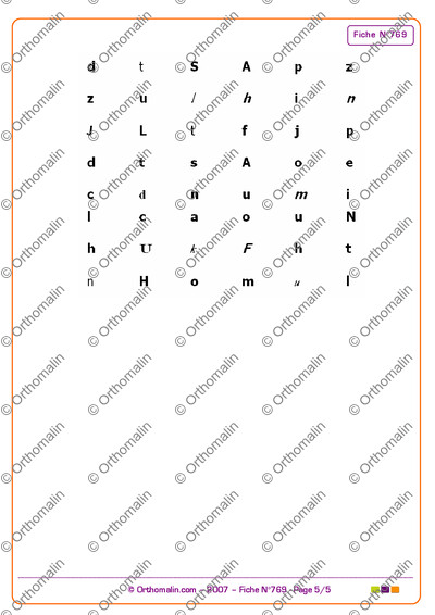 Page 5 de la fiche