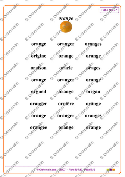 Page 5 de la fiche