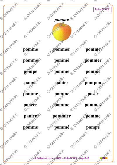 Page 6 de la fiche