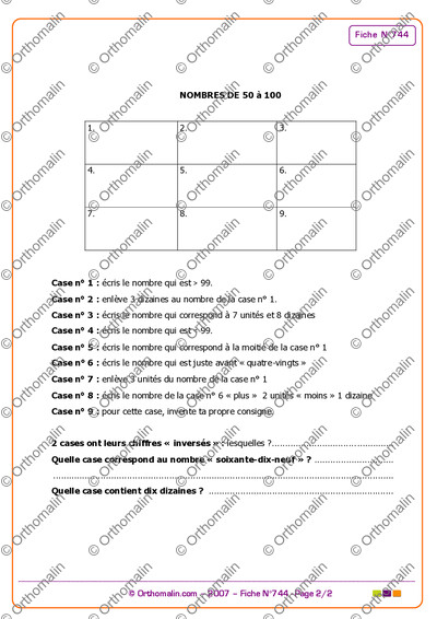 Page 2 de la fiche