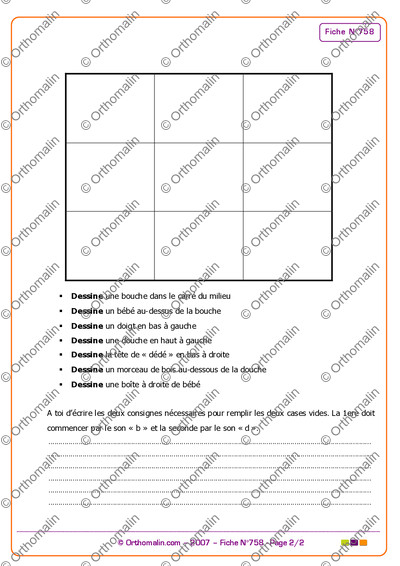 Page 2 de la fiche