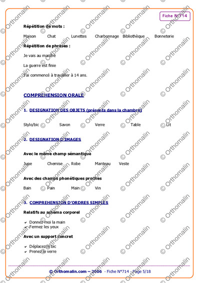 Page 5 de la fiche