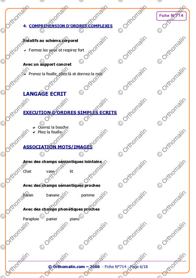 Page 6 de la fiche