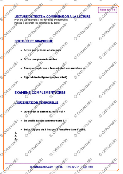 Page 7 de la fiche