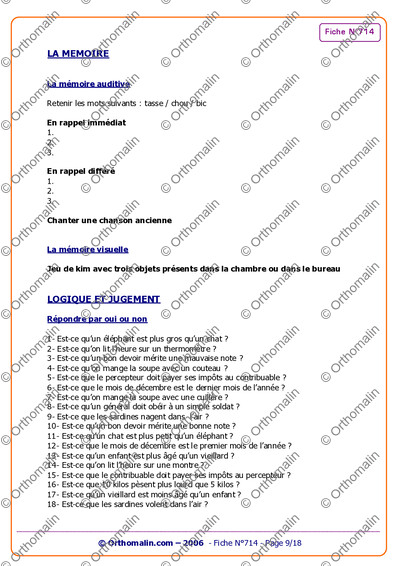 Page 9 de la fiche