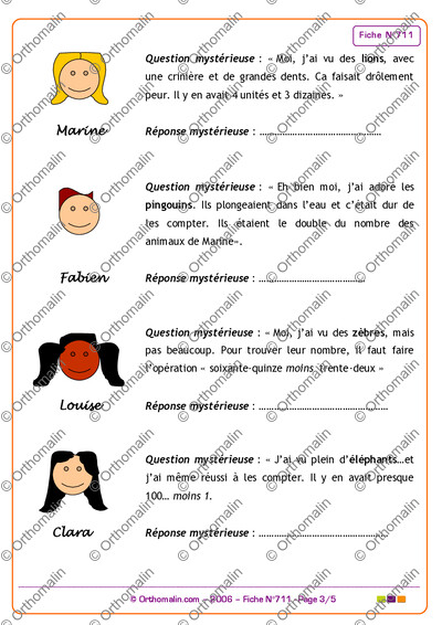 Page 3 de la fiche
