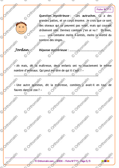 Page 5 de la fiche