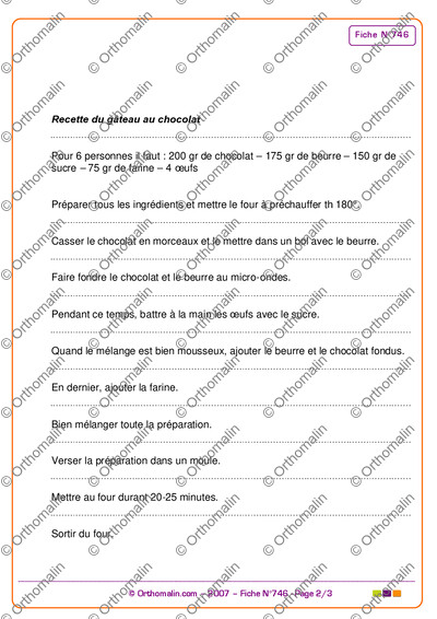 Page 2 de la fiche