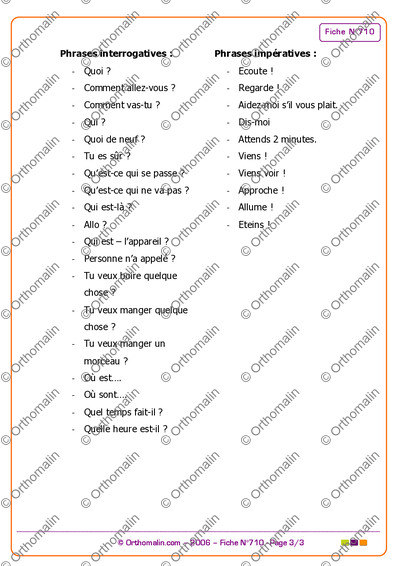 Page 3 de la fiche