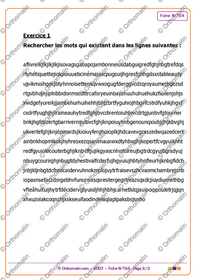 Page 2 de la fiche