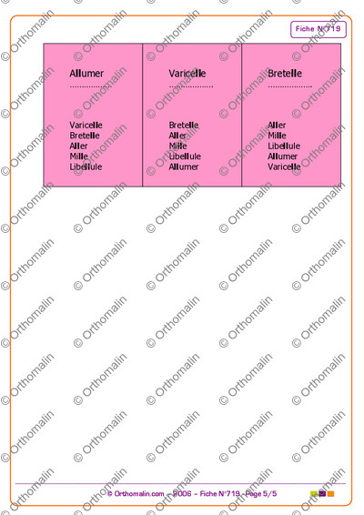 Page 5 de la fiche