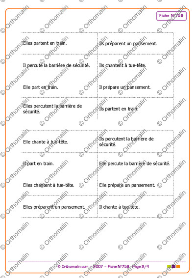 Page 2 de la fiche