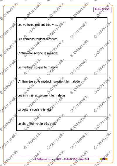 Page 3 de la fiche