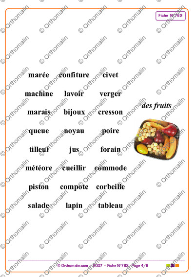 Page 4 de la fiche