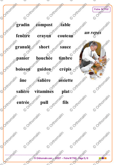 Page 5 de la fiche