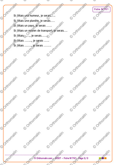 Page 3 de la fiche