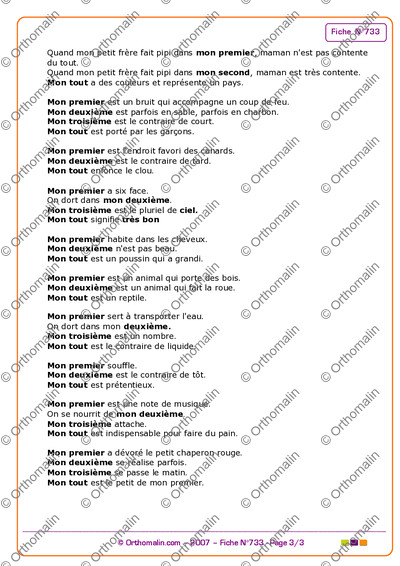 Page 3 de la fiche