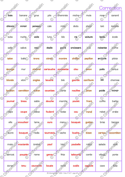 Page 4 de la fiche