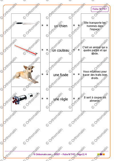 Page 2 de la fiche