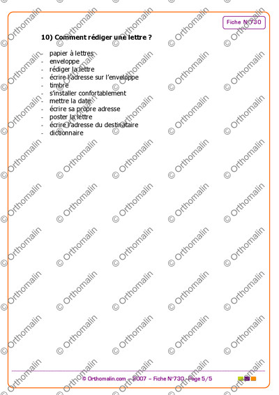 Page 5 de la fiche