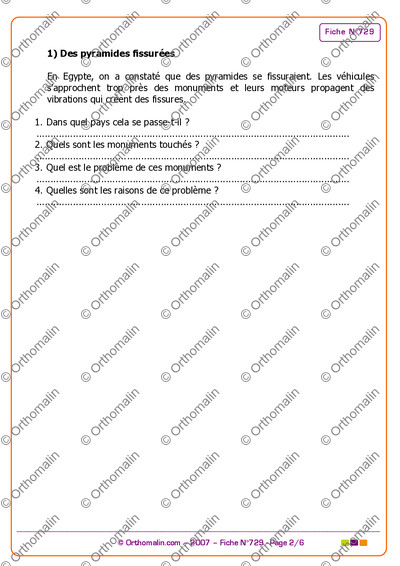 Page 2 de la fiche