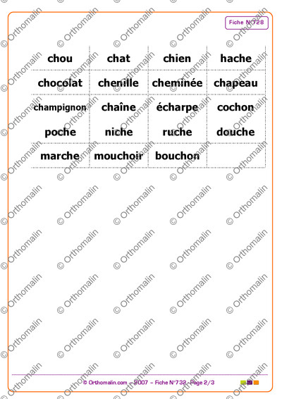 Page 2 de la fiche