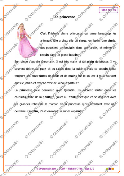 Page 2 de la fiche