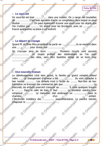 Page 3 de la fiche