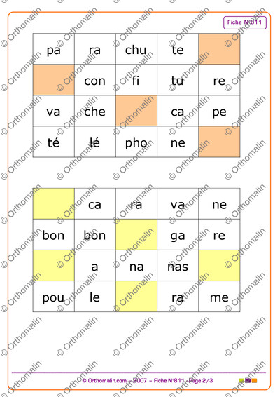 Page 2 de la fiche