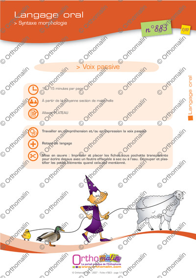 Page 1 de la fiche