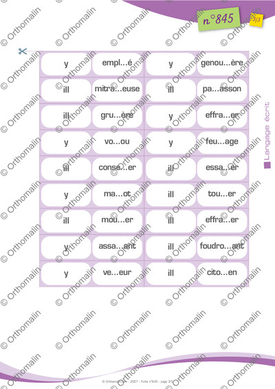 Page 3 de la fiche