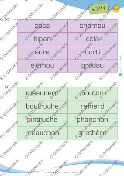 Page 10 de la fiche