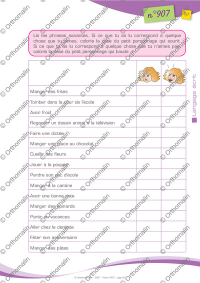 Page 5 de la fiche