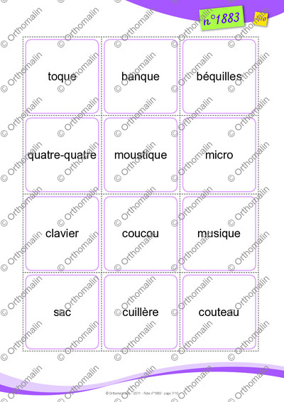Page 7 de la fiche