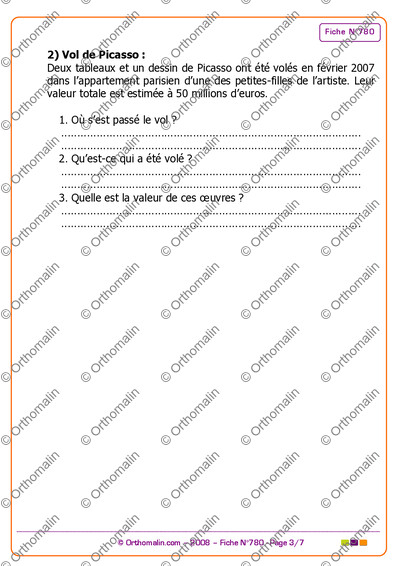 Page 3 de la fiche