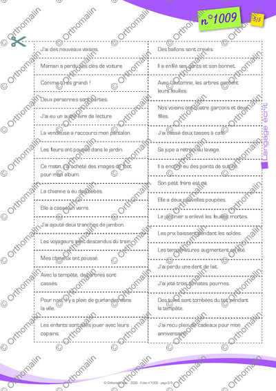 Page 5 de la fiche
