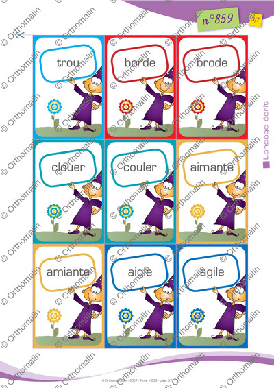 Page 3 de la fiche