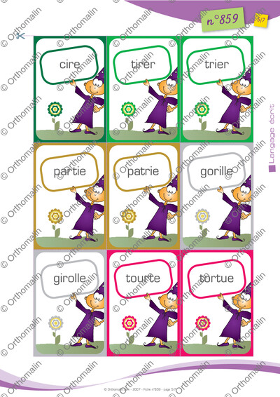 Page 5 de la fiche
