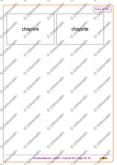 Page 15 de la fiche