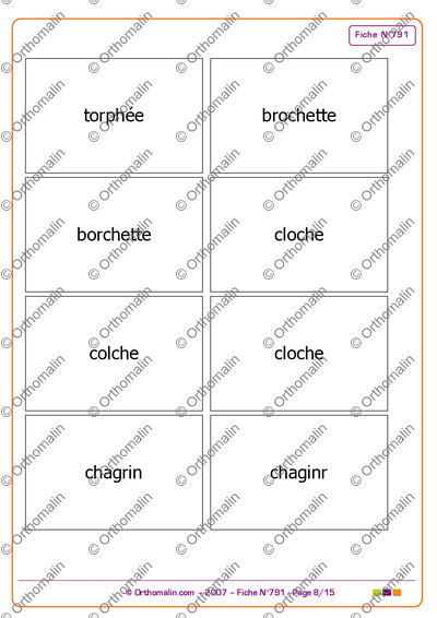 Page 8 de la fiche