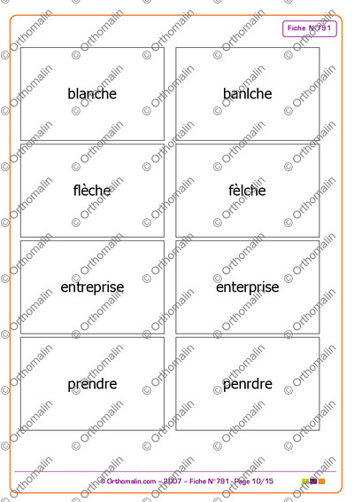 Page 10 de la fiche