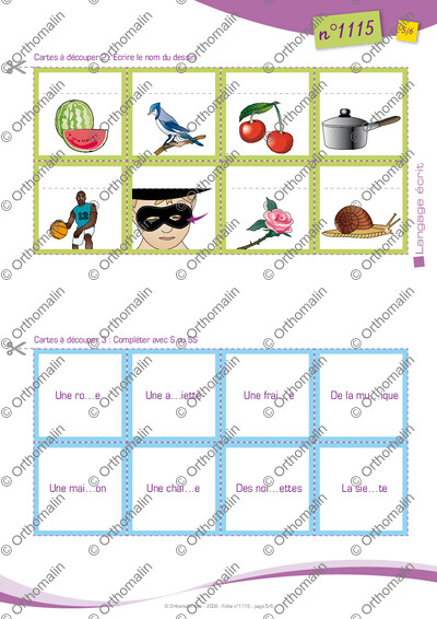 Page 5 de la fiche