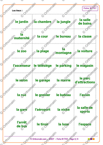Page 4 de la fiche