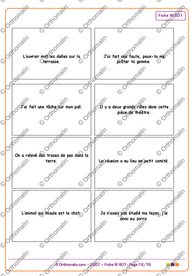 Page 12 de la fiche