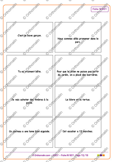 Page 15 de la fiche