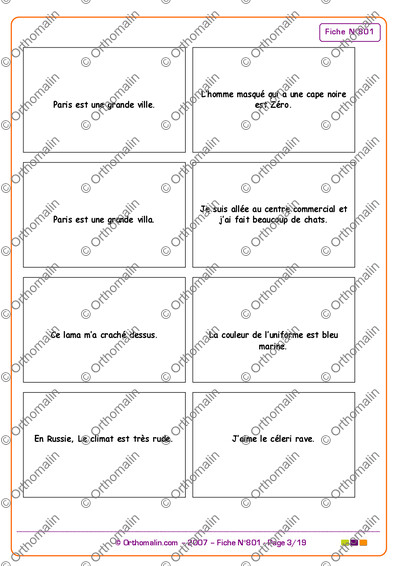 Page 3 de la fiche