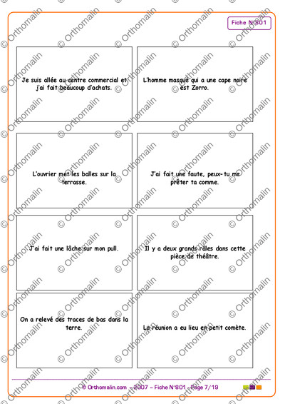 Page 7 de la fiche
