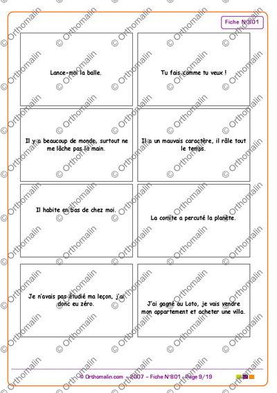 Page 9 de la fiche